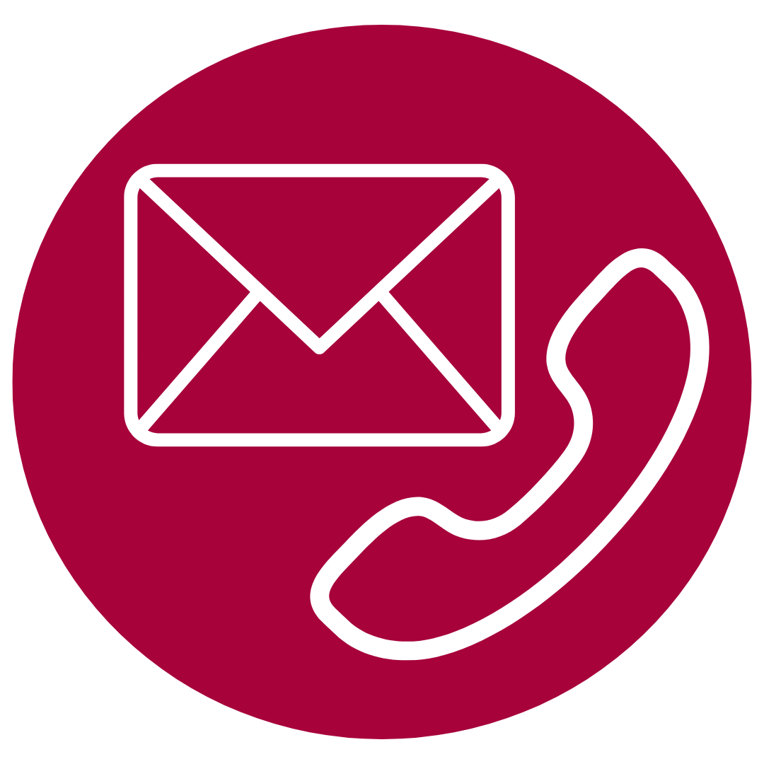 An icon showing a letter and a telephone.